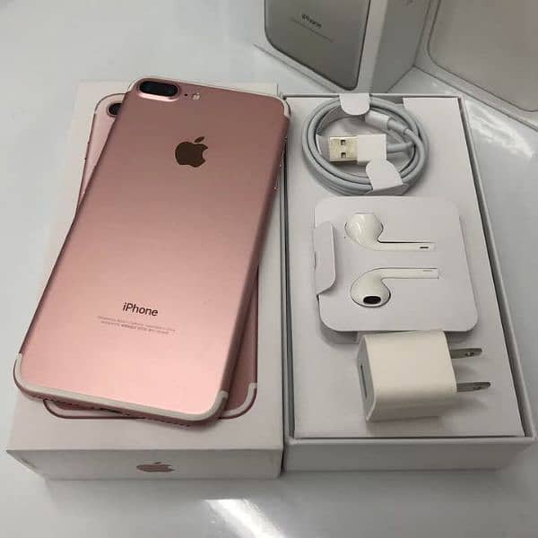 iPhone 7plus PTA approved 128gb my wtsp/0341-68;86-453 0