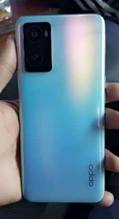 urgent sale Oppo A 76 good condition with box & charger u