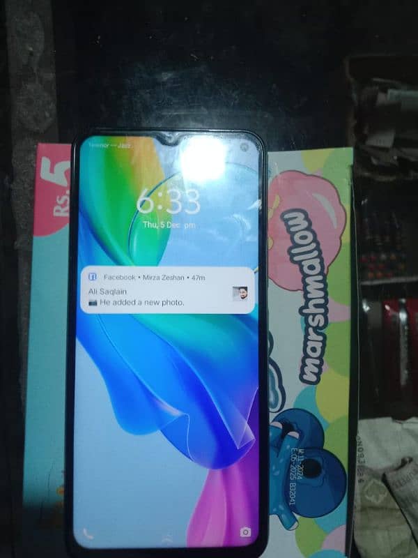 vivo y03. . . . Ram4 Rom 64 Box with Charger 2