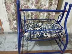 Baby iron rod swing cradle