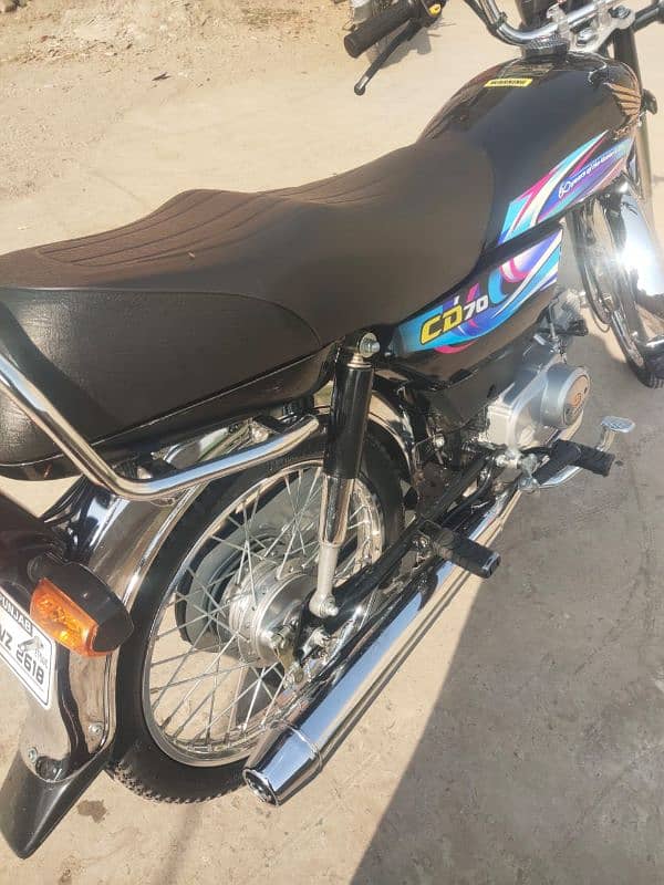 Honda cd70 lash candishan 2024 model number lagha hi 1