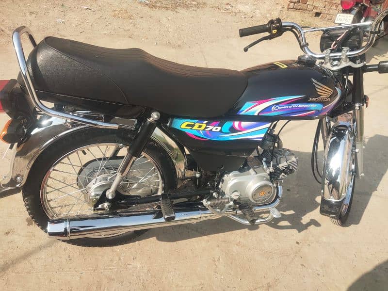 Honda cd70 lash candishan 2024 model number lagha hi 2