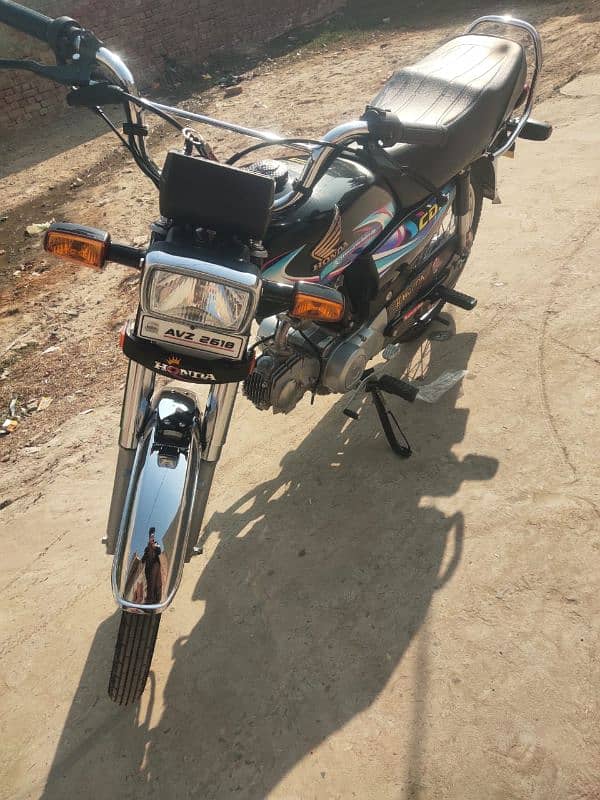 Honda cd70 lash candishan 2024 model number lagha hi 9