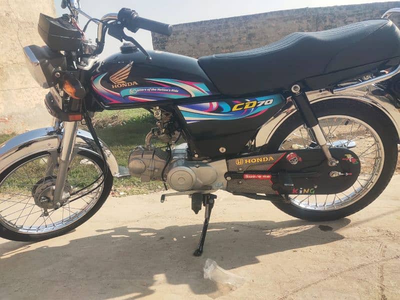 Honda cd70 lash candishan 2024 model number lagha hi 11