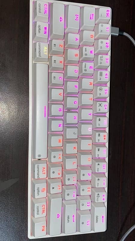 skyloong sk61s mechanical keyboad RGB 1