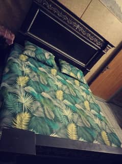 Wooden bed in good condition