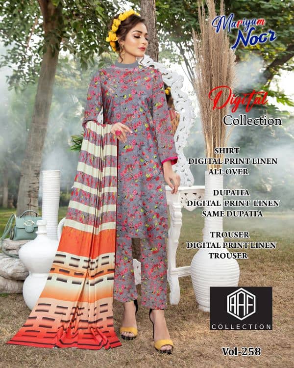 khaddar Unstitched/ 3pc khaddar Unstitched suit's 5