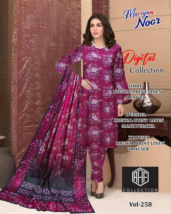 khaddar Unstitched/ 3pc khaddar Unstitched suit's 6