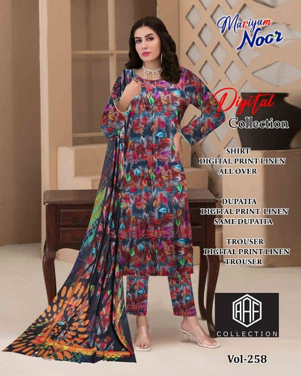 khaddar Unstitched/ 3pc khaddar Unstitched suit's 8