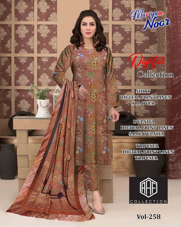 khaddar Unstitched/ 3pc khaddar Unstitched suit's 9