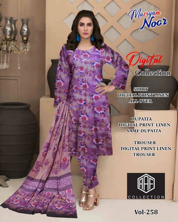 khaddar Unstitched/ 3pc khaddar Unstitched suit's 10