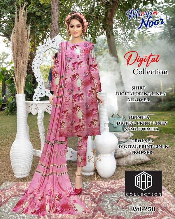 khaddar Unstitched/ 3pc khaddar Unstitched suit's 17