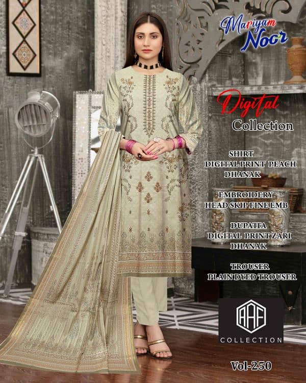 khaddar Unstitched/ 3pc khaddar Unstitched suit's 18