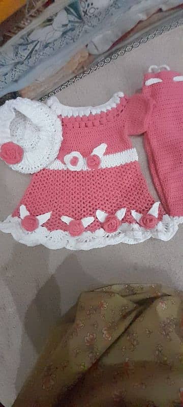 Hand Made kid dress 4