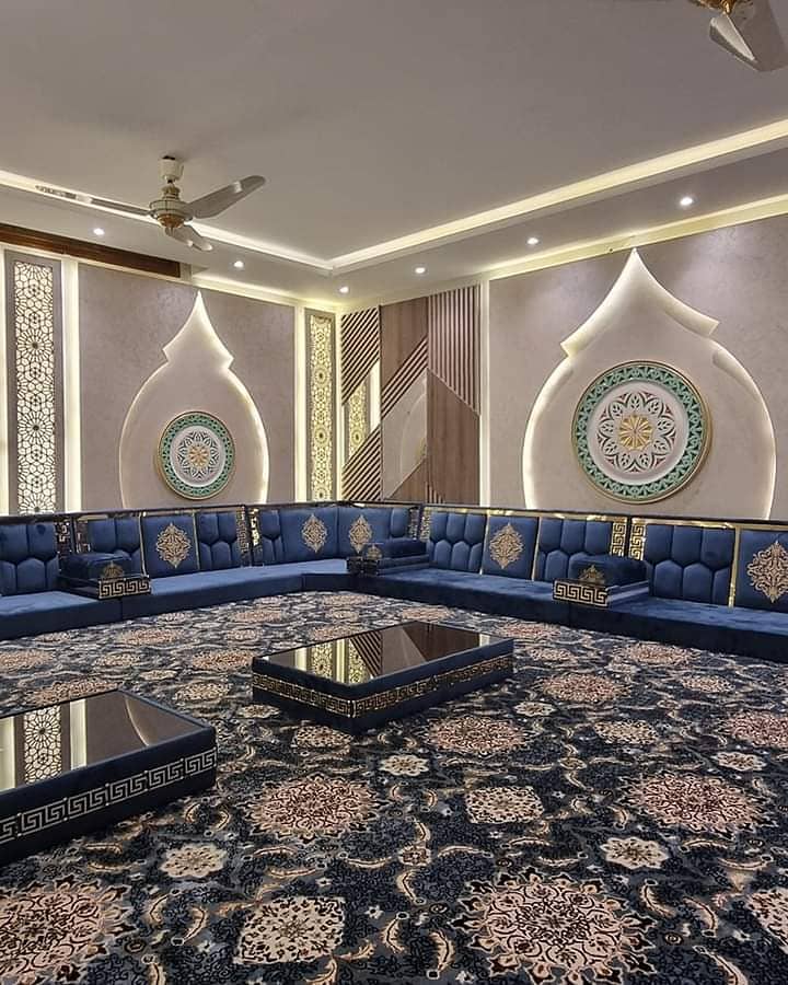 Arabic Majlis Sofa /Arbi Majlis | Saudi Majlis | Hujra Bethak | Sofa 14