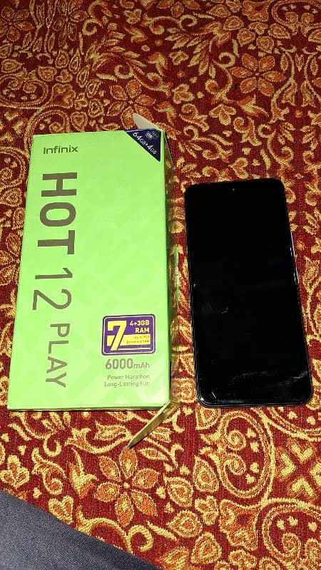 Infinix Hot 12 play 4gb/64gb in Good condition available for sale 6