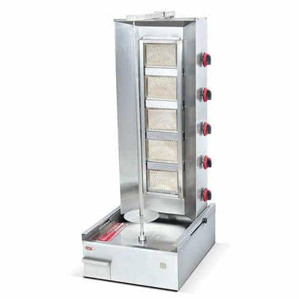 Bakery Counter - Bain Marie - Shawarma Machine - Stoves - Sink - Fryer 1