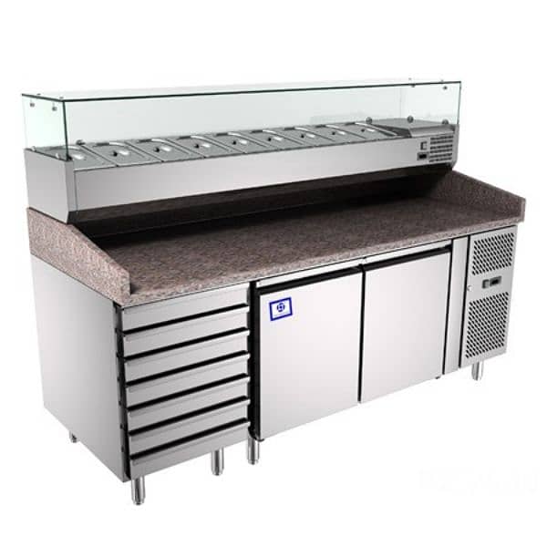 Bakery Counter - Bain Marie - Shawarma Machine - Stoves - Sink - Fryer 5