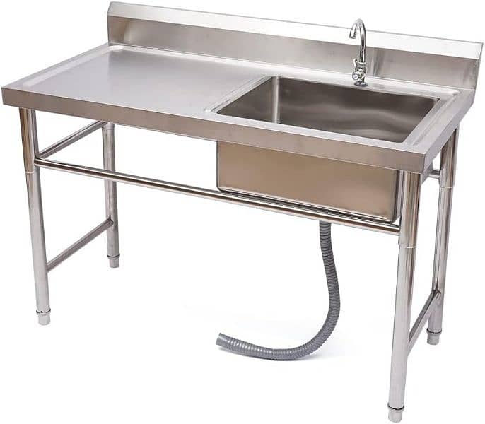 Bakery Counter - Bain Marie - Shawarma Machine - Stoves - Sink - Fryer 7