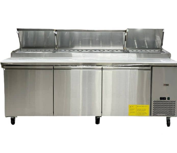 Bakery Counter - Bain Marie - Shawarma Machine - Stoves - Sink - Fryer 8