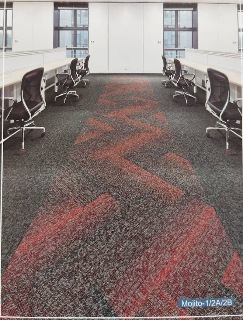 Durable and Stylish Office Carpet Tiles For sale in Karachi 1