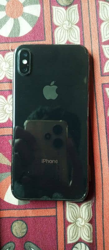 iphone x battery change black color 256gb very good phone 0