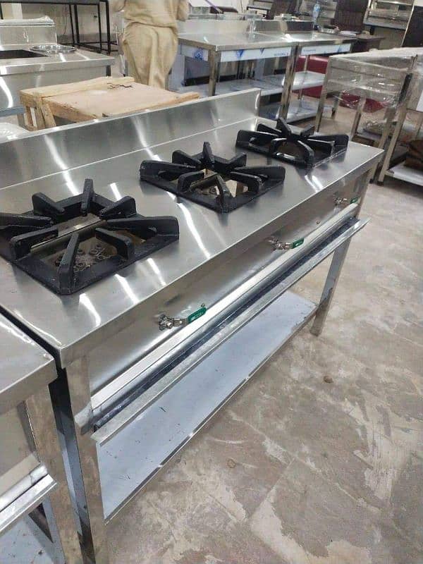 Pakistan & Chineese cooking range | Chiller Counters | Fryers | Stoves 6