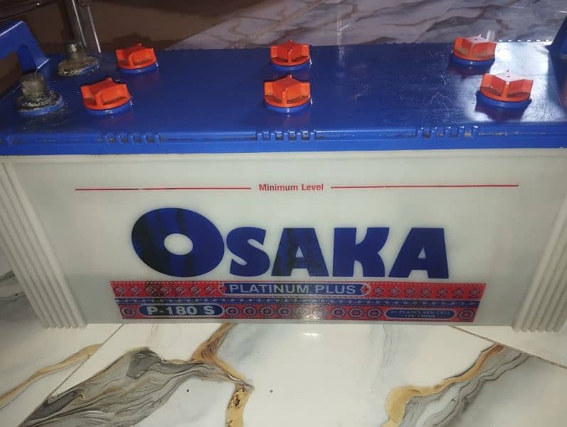 Osaka 180 big battery   21 plates very good condition 3