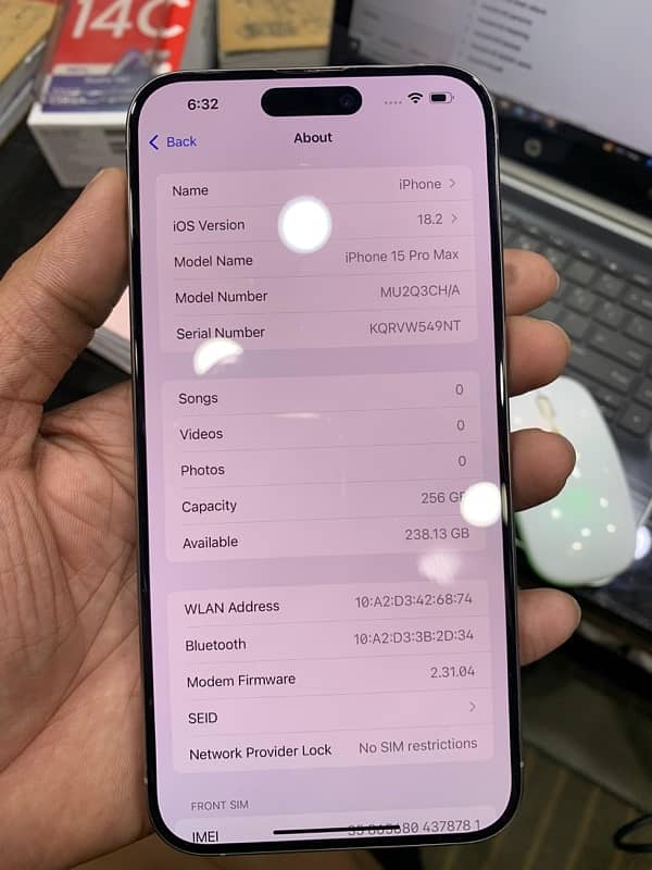 iPhone 15 Pro Max - 256GB (Used) for Sale 2