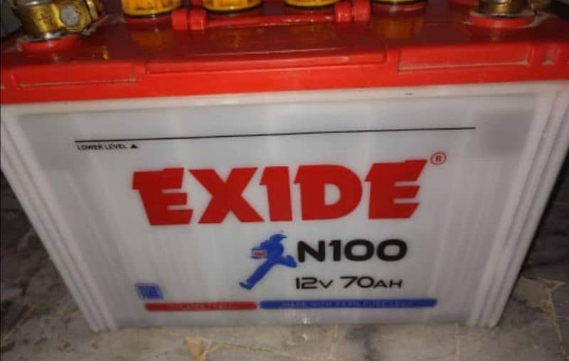 Exide Battery 100 Amp 0