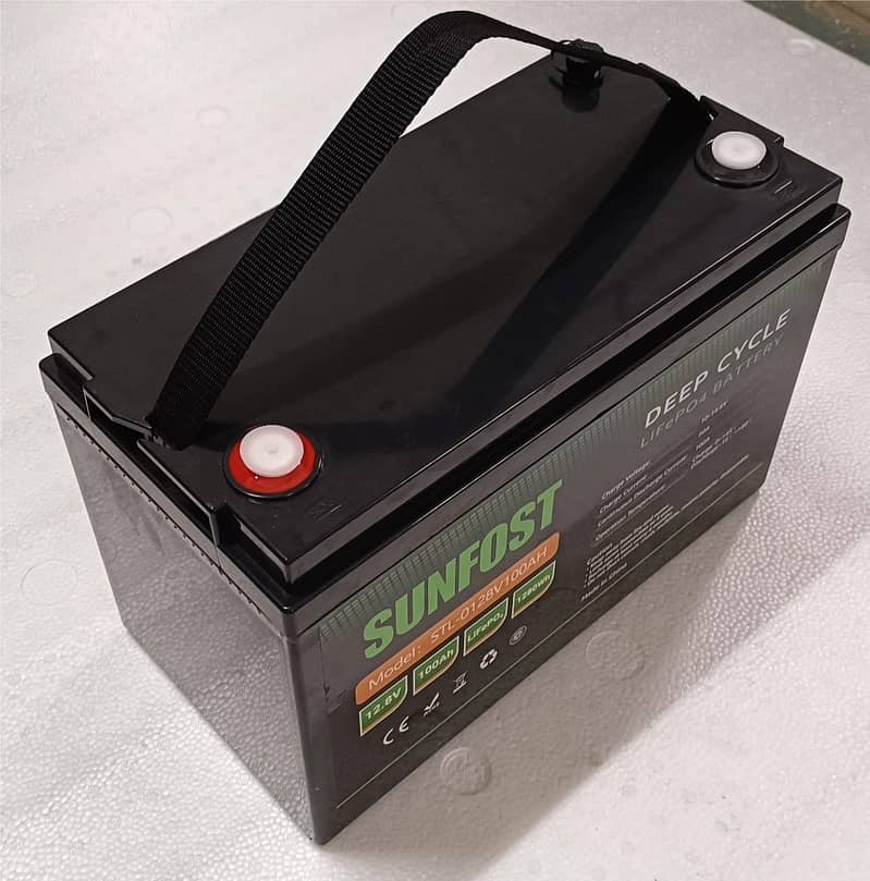 sunfost lithium battery  12.8v 100ah 3