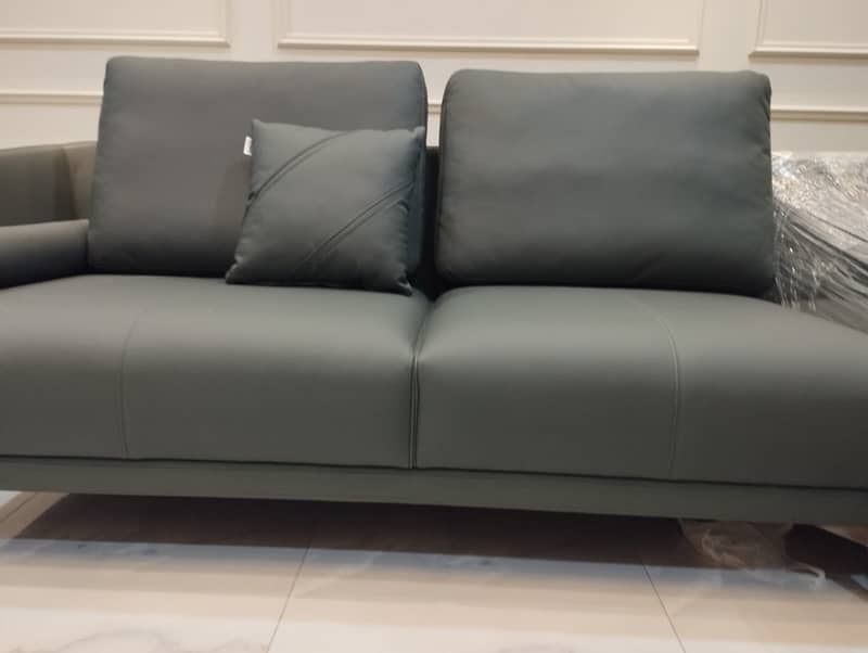 L shape - sofa set -  leather sofa - 5 seater sofa set from zubaida 2