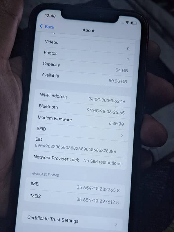 IPhone 11 64 GB Factory Unlock Non PTA 7