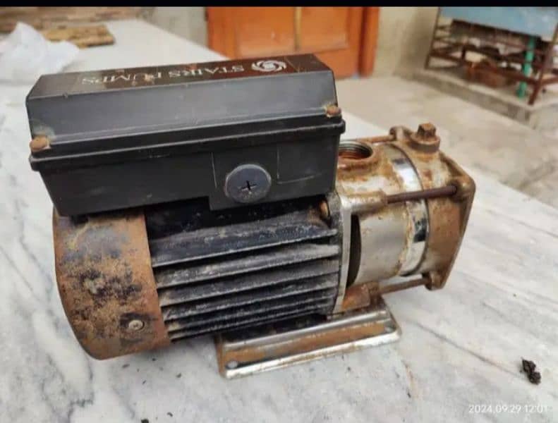 water pump single face 220v original condition 5