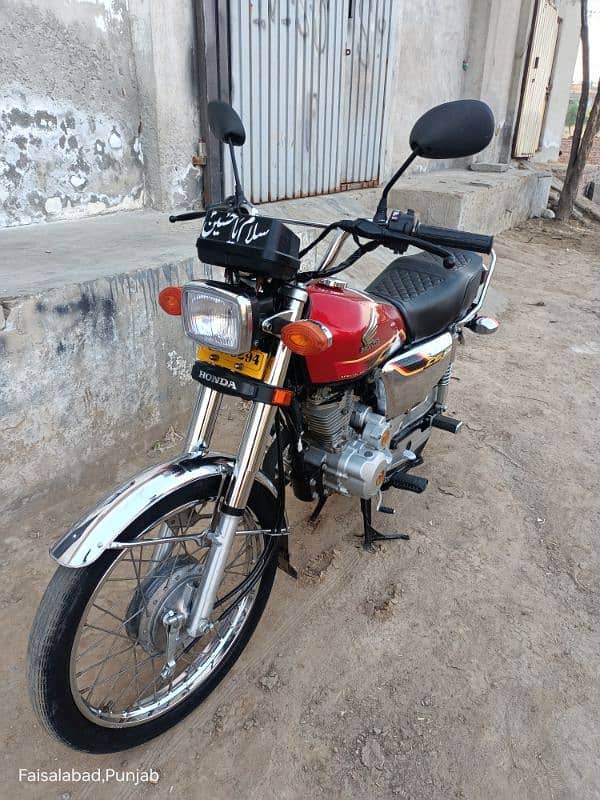 Honda CG 125 self Start totally janwan 4