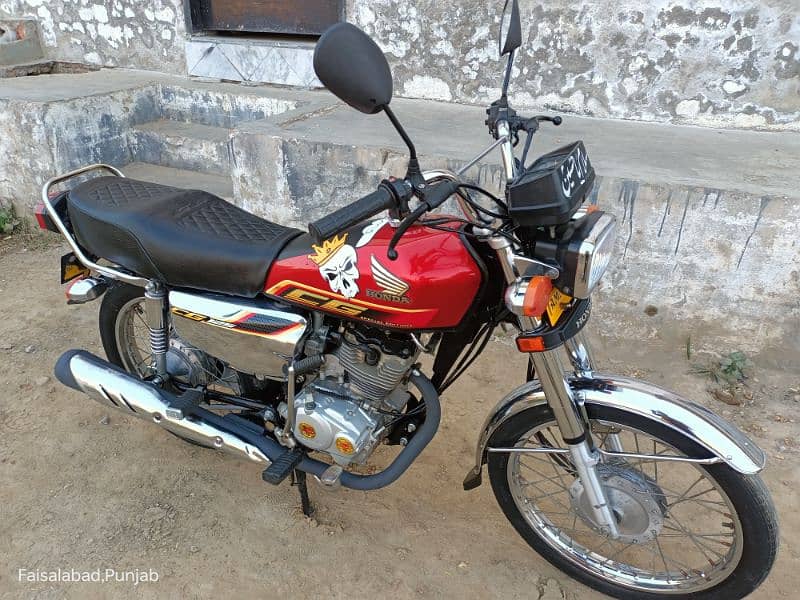 Honda CG 125 self Start totally janwan 9