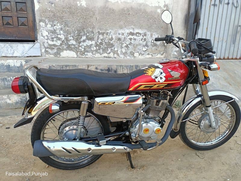 Honda CG 125 self Start totally janwan 10