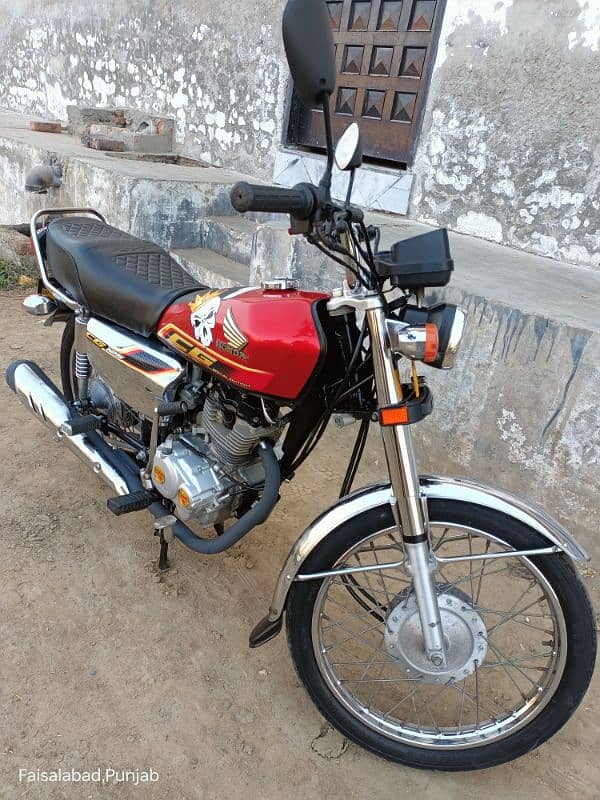 Honda CG 125 self Start totally janwan 11