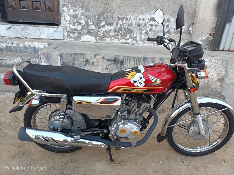 Honda CG 125 self Start totally janwan 13