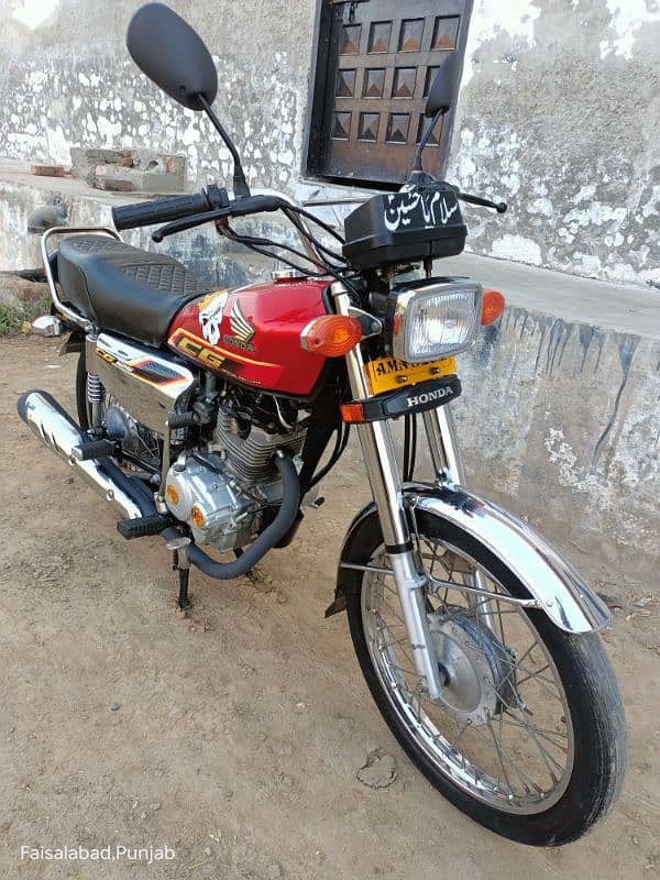 Honda CG 125 self Start totally janwan 15