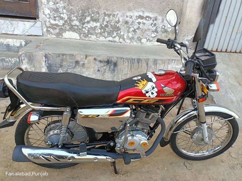 Honda CG 125 self Start totally janwan 16