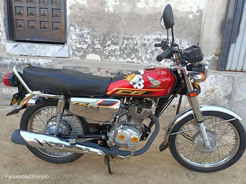 Honda CG 125 self Start totally janwan 17