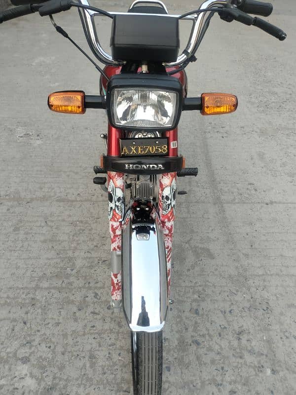 Honda CD70 model 2024 Rawalpindi number 03335565580 1