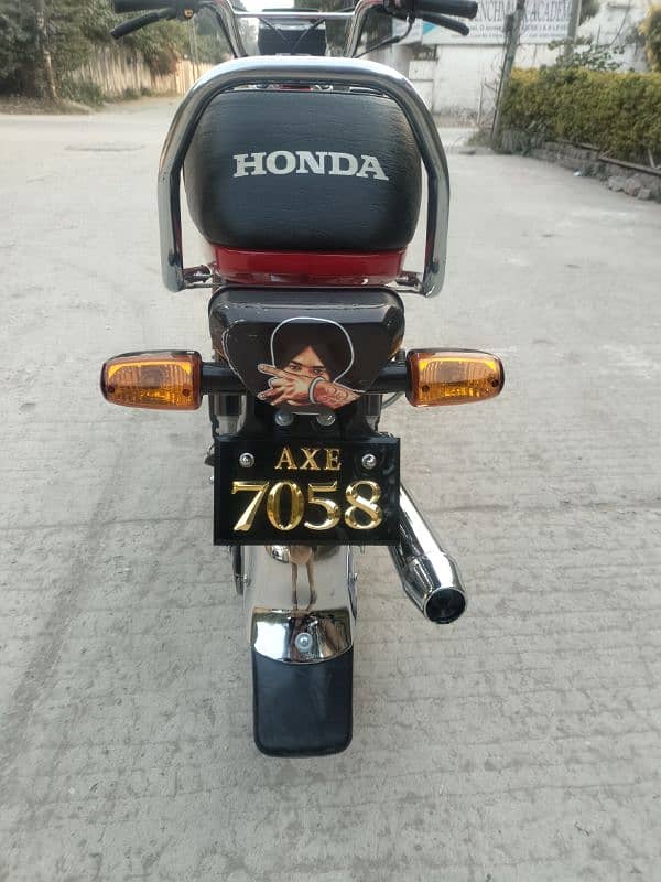 Honda CD70 model 2024 Rawalpindi number 03335565580 3