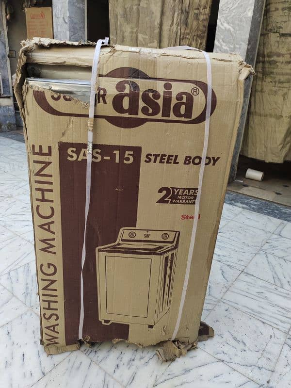 Super Asia Steel Body Washing machine 0