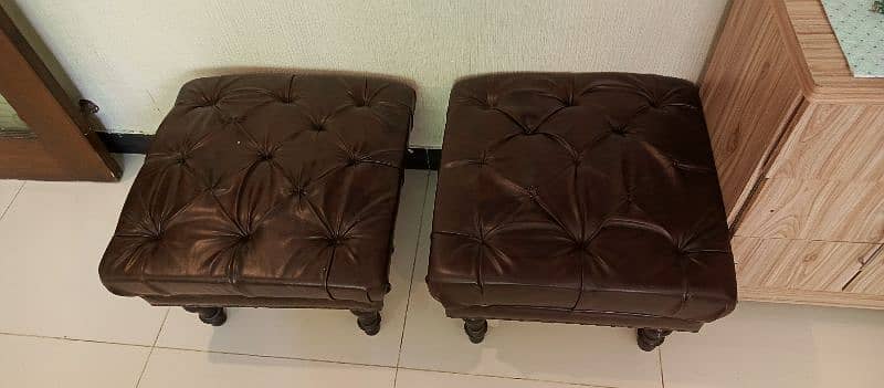 4seater leather setti 4