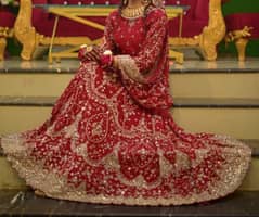 bridal lehnga condition 10/10