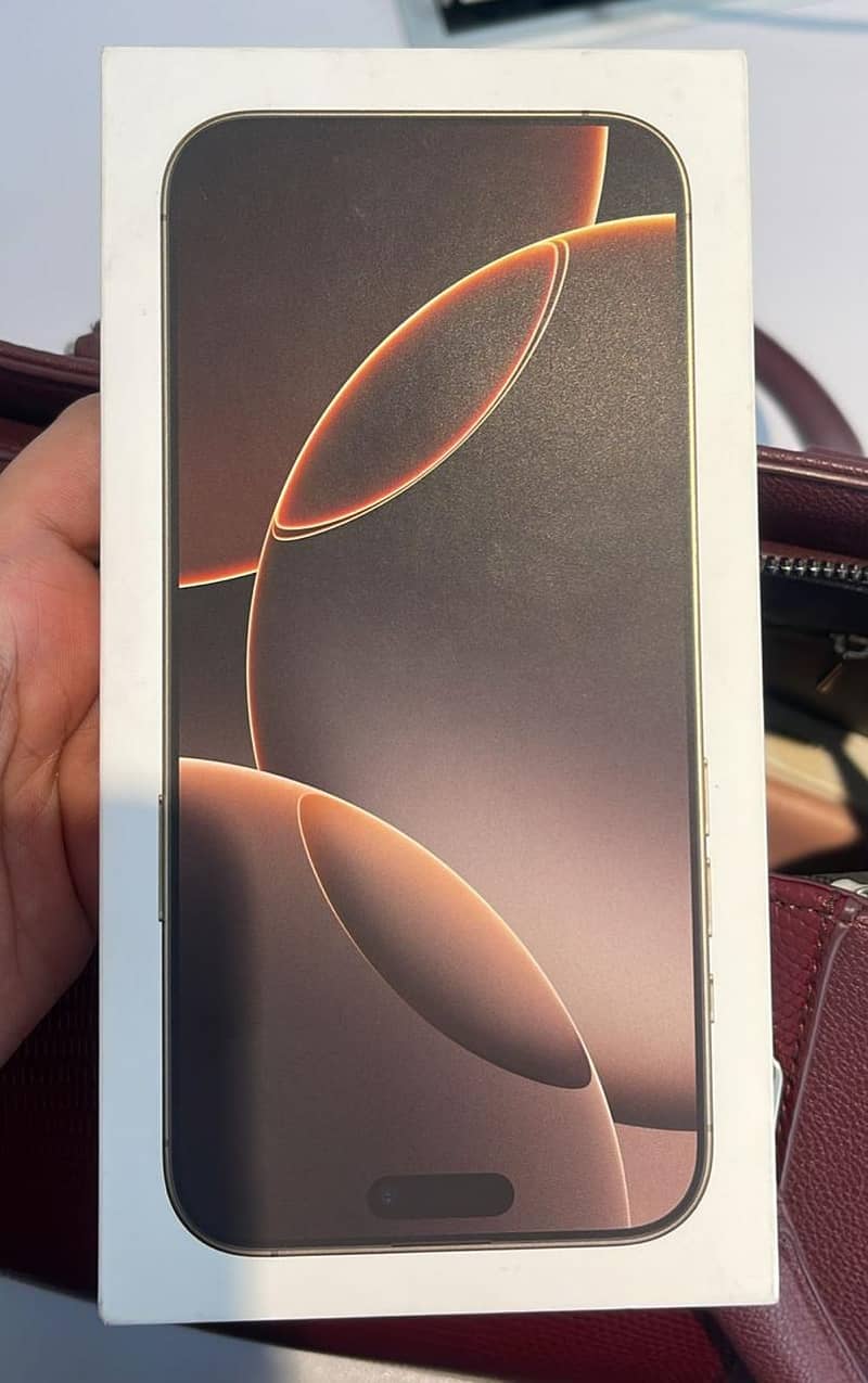 Brand New iPhone 16 Pro Max (Non-PTA) - PKR 370,000 - Sealed Box 0