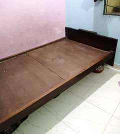 Single Wooden bed for Sale (0312-9639020)