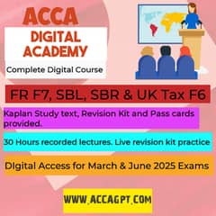 ACCA Free online live tuition on Zoom and youtube streaming @accagpt